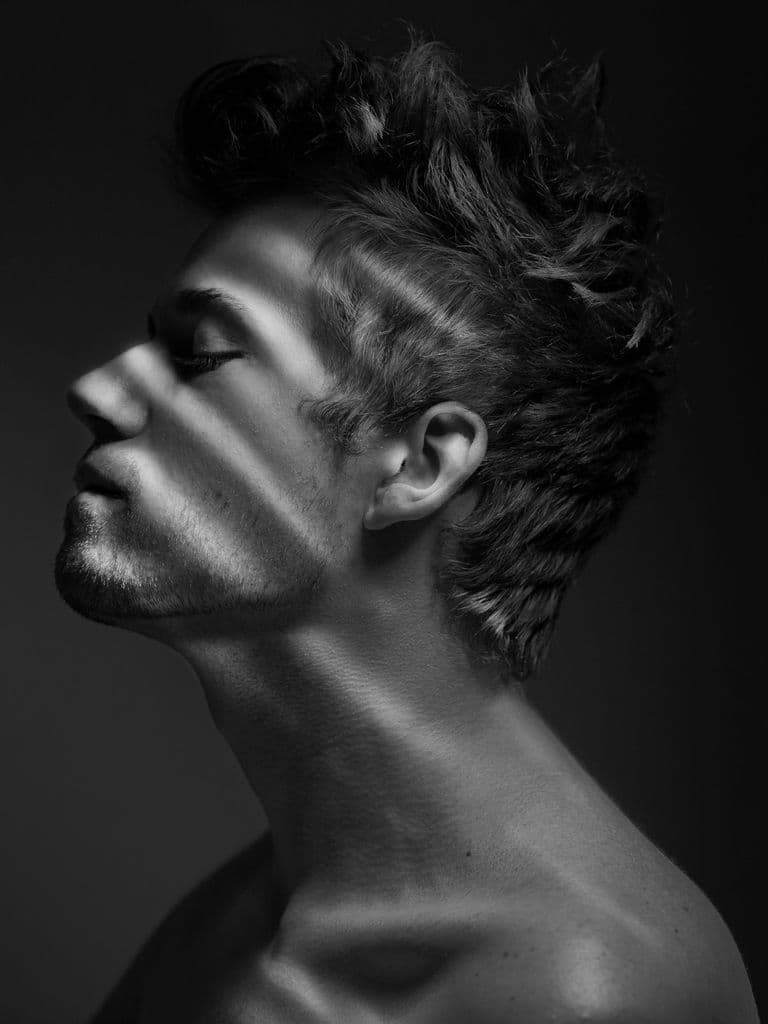 man-hair